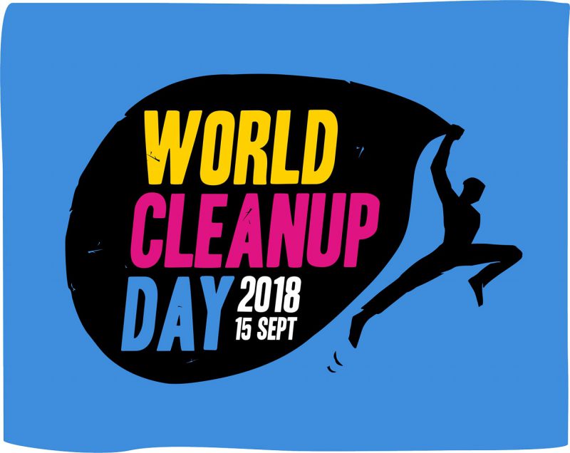 logo world clean day 2018